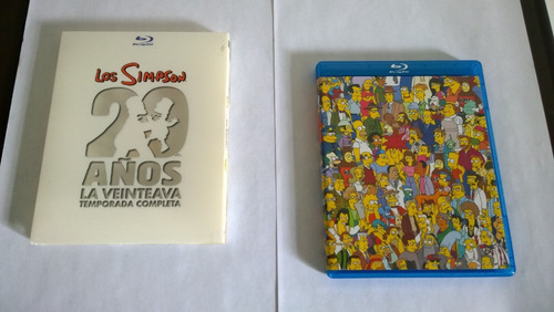 Los Simpson La Veinteava Temporada Completa Bluray (Usado)