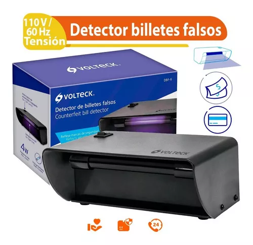 Detector de billetes falsos 4W, 60HZ, 110V