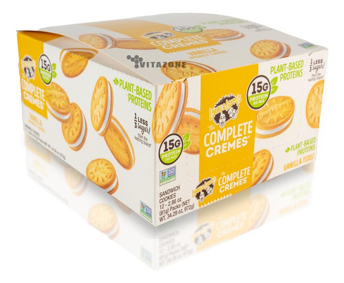 Galletas Lenny And Larry's Vainilla 12 Packs Tipo Oreo