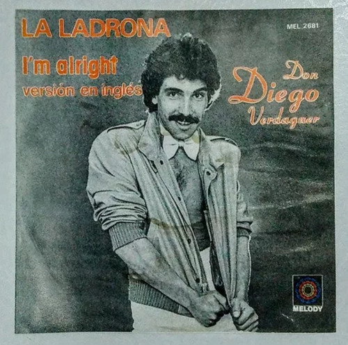 Diego Verdaguer Ep 45 Rpm La Ladrona En Inglés I'a Allright