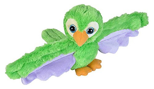 Wild Republic Huggers Peluche De Loro Verde, Brazalete, Anim