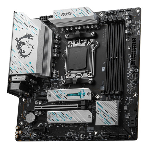 Motherboard Msi B650m Gaming Plus Wifi, Socket Am5, Ddr5