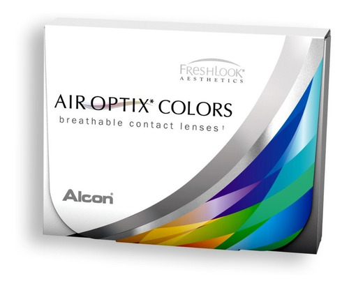Lente De Contato Air Optix Colors Alcon Sem Grau Com Borda