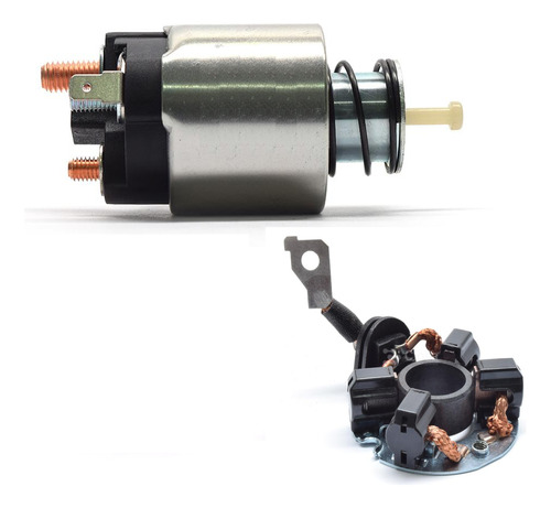 Solenoide Y Carbones Marcha Aveo 4 Cil 1.6l 2015