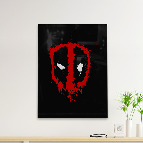 Cuadro Deco Deadpool Splash (d1626 Boleto.store)