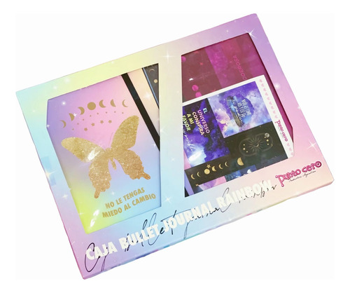 Caja Bullet Journal Punto Cero Rainbow / Cuaderno + Extras
