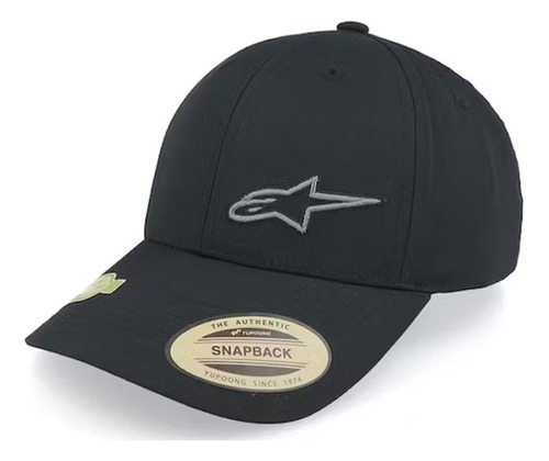 Gorra Alpinestars Live Hat Universal Negra Moto Enduro Juri