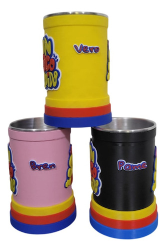 Jarra Chop Hígado Salió Del Grupo 500ml + Personalizado X3 Amarillo