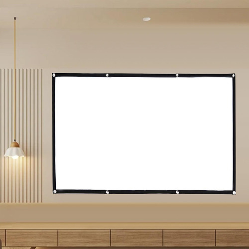 Pantalla De Proyección De Películas Pantalla De 1,86x1,05m