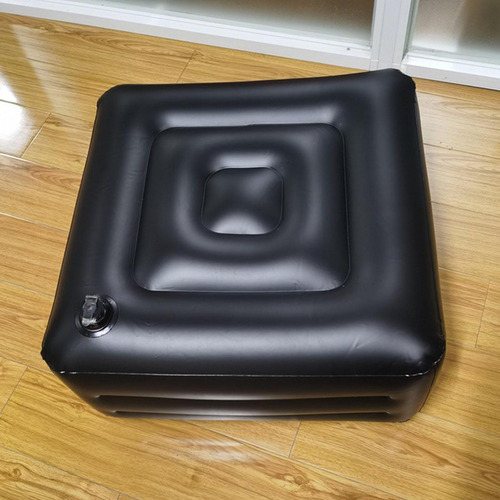Silla De Taburete Cuadrada Inflable, Silla De Aire De