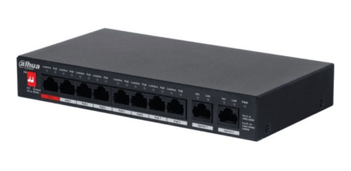 Switch Poe De 10 Puertos Fast Ethernet Dh-pfs3010-8et-96-v2