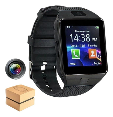 Reloj Inteligente Dz09 Celular Con Chip Y Cámara