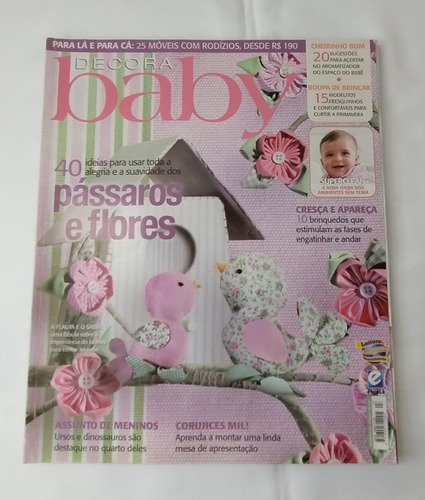 Revista Decora Baby Aromatizador Do Espaço Do Bebê (Usado)