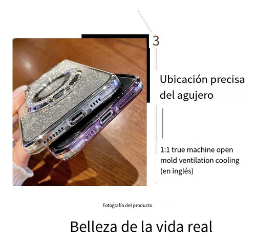 Mm Funda Para Oppo Realmec67 4g/c75/f17pro, Soporte Con Correa Degradada, Transparente, Que Absorbe Los Golpes, Funda