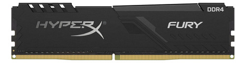 Memória RAM Fury color preto  4GB 1 HyperX HX424C15FB3/4