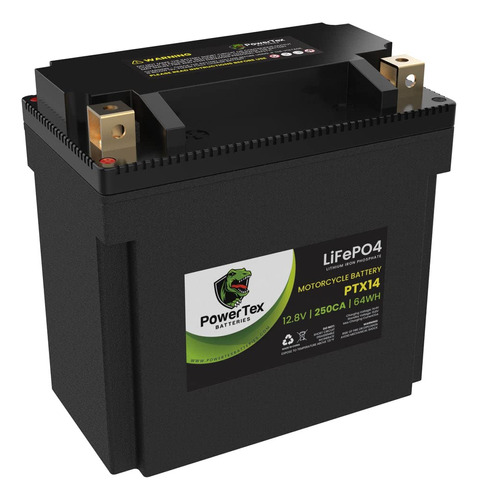 Bateria Powertex Ytx14-bs Reemplazo Litio Para 2013 Bmw Abs