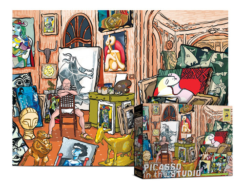 Antelope - Puzzle De 1000 Piezas Para Adultos, Pablo Picasso