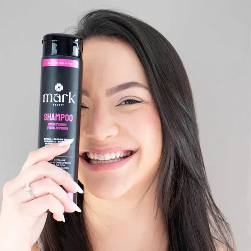 Shampoo Para Cabelo Cresce E Fortalece 300ml Mark Beauty
