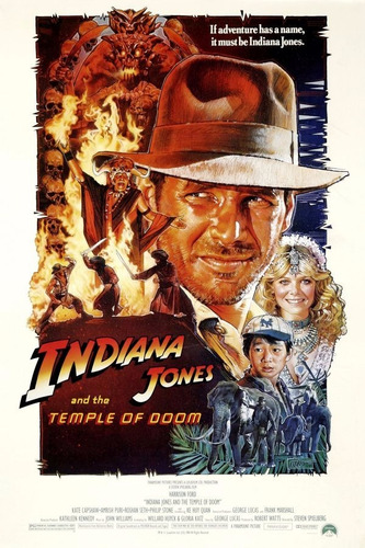 Afiche Indiana Jones