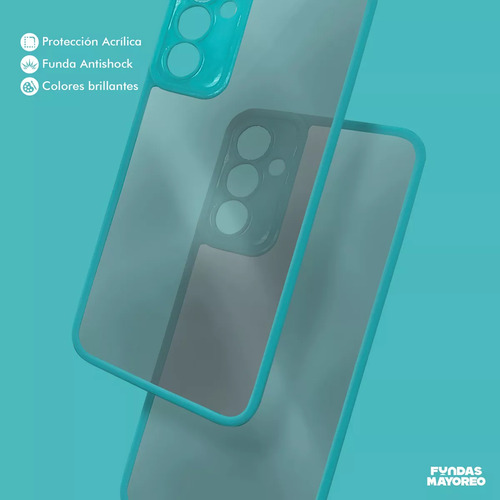 Funda Para Samsung Galaxy A15 Sm-a155m Case Frame Con Mica
