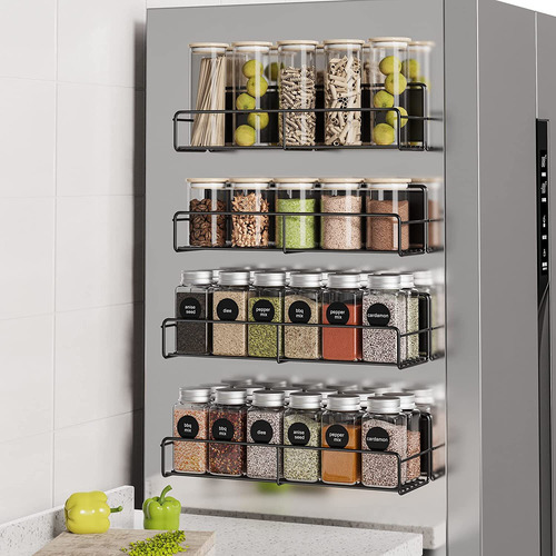 Estante Montado En La Pared Para Refrigerador, Ponche Y Cond