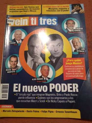 Revista Veintitres Minujin La Mona Giménez 11 6 2015 N883