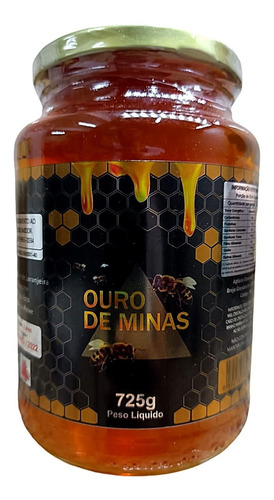 Mel Ouro De Minas Florada Laranjeira 725g