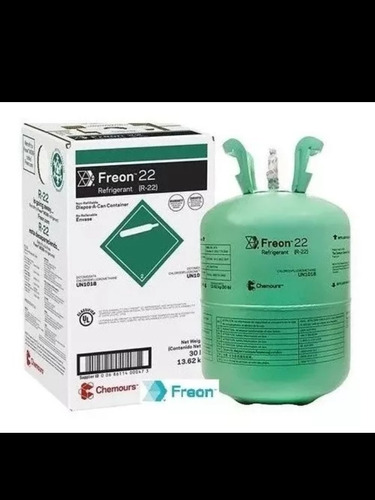  Garrafa De Gas Refrigerante R22 Dupont-chemours Freon X 13,