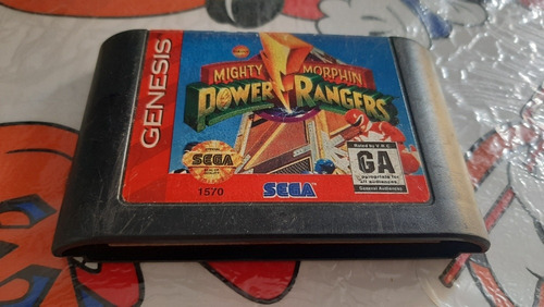 Power Rangers De Sega Genesis 1,2 Y 3