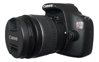 Câmera Canon T5 Rebel C 18-55mm Seminova 27 Mil Clicks
