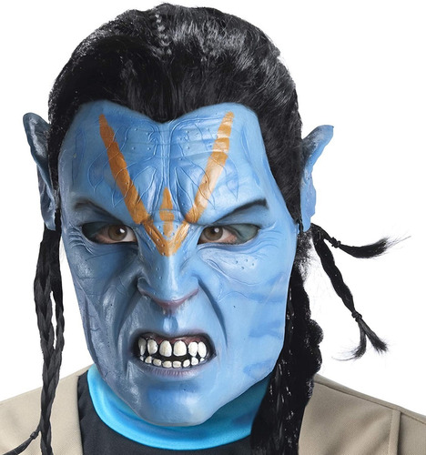 Mascara Jake Sully Avatar Original Foam Latex Adulto