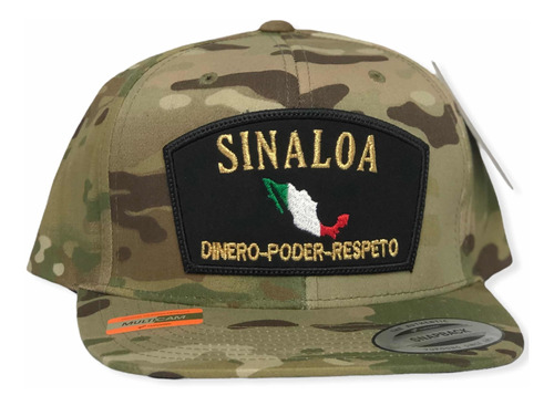 Gorra Yupoong Línea Estado Sinaloa Snapback