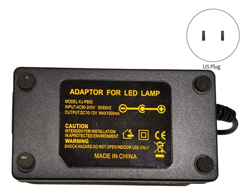 Lámpara K9us Ajustable Con 56 Anillos Led, 6500 K, 90 V-240