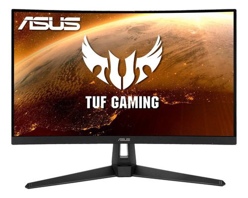 Imagen 1 de 3 de Monitor gamer curvo Asus TUF Gaming VG27WQ1B led 27 " negro 100V/240V