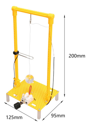 Quake Toys Science Material De Aprendizaje Simple Portátil