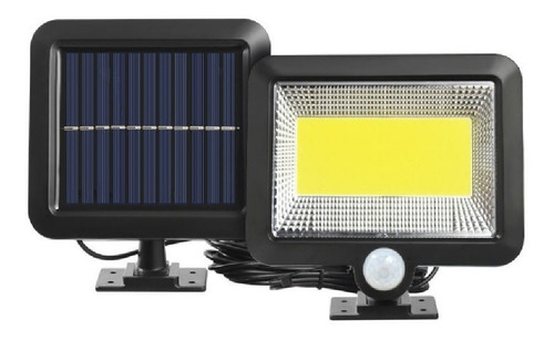 Foco Solar De 100w Con Sensor De Movimiento