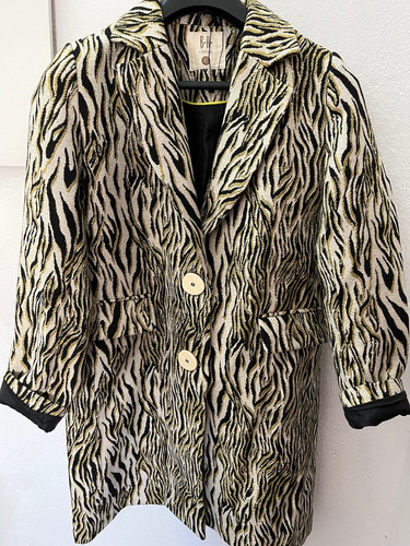 2 Hermosos Tapados Blazers! Animal Print Tallas 40 Hermosos