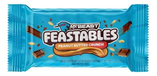 Feastables Pack 4 Chocolate Mr Beast Nueva Edición Mejorado