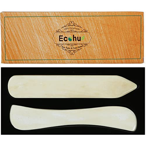 Bone Folder &amp; Creaser Tool - 2pcs - Scoring, Foldin...