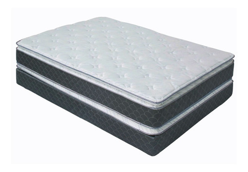 Colchón Individual de individual CL Muebles Maximum gris - 100cm x 190cm x 31cm con pillow