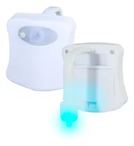 Comprar Luz Led De Noche Con Sensor De Movimiento Slim Company De 8 Colores Para Inodoro Taza De Baño