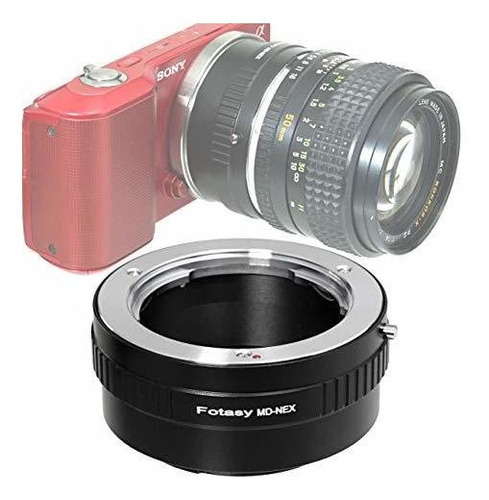 Fotasy Minolta Md Lente Rokkor A E-adaptador De Montura Sony