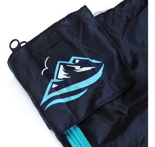 Fe Active Saco De Dormir De Camping 3-4 Estaciones Extr. Color Negro