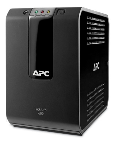 Imagem 1 de 3 de  APC Back-UPS BZ600-BR 600VA entrada e saída de 115V preto