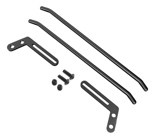 Kit De Parachoques Rc Bumper De Metal Para 1/10 Rc Crawler S