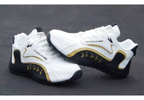 Zapatillas Deportivas Informales Nuevos Zapatos Planos Cuero