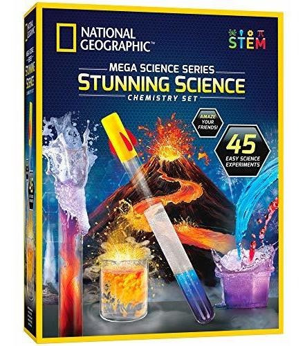  National Geographic Mega Kit De Ciencia Con 45 Experimentos