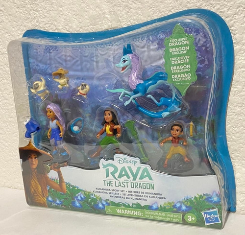 Disney - Set Figuras Raya - Original Hasbro