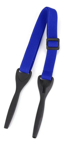 Correa Cordon Lentes Sujetador De Gafas Ajustable Elastica* Color Azul