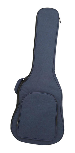 Bolsa De Guitarra Acolchada Impermeable Oxford A Prueba Azul